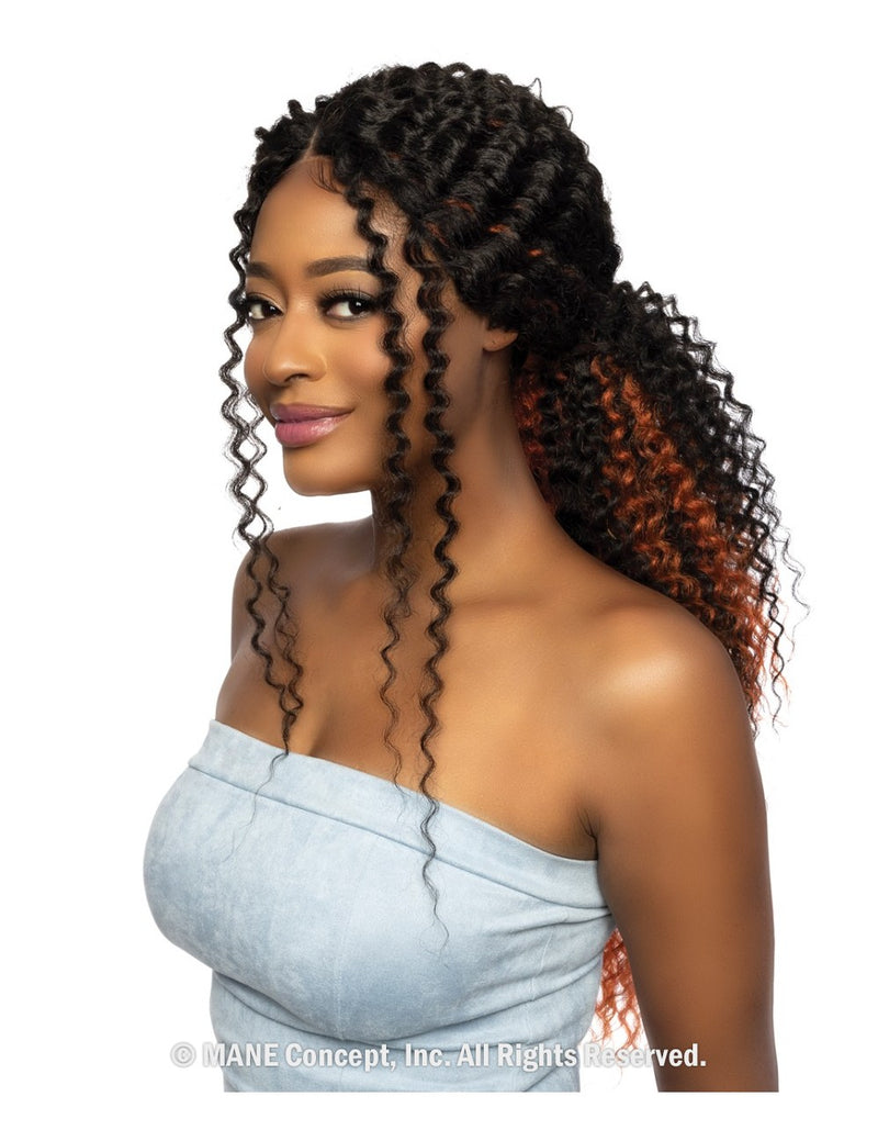 Mane Concept Brown Sugar Barbie Series HD Clear Lace Wig - BUTTERFLY